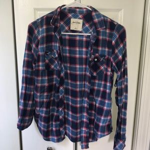 Abercrombie Girls Plaid Flannel